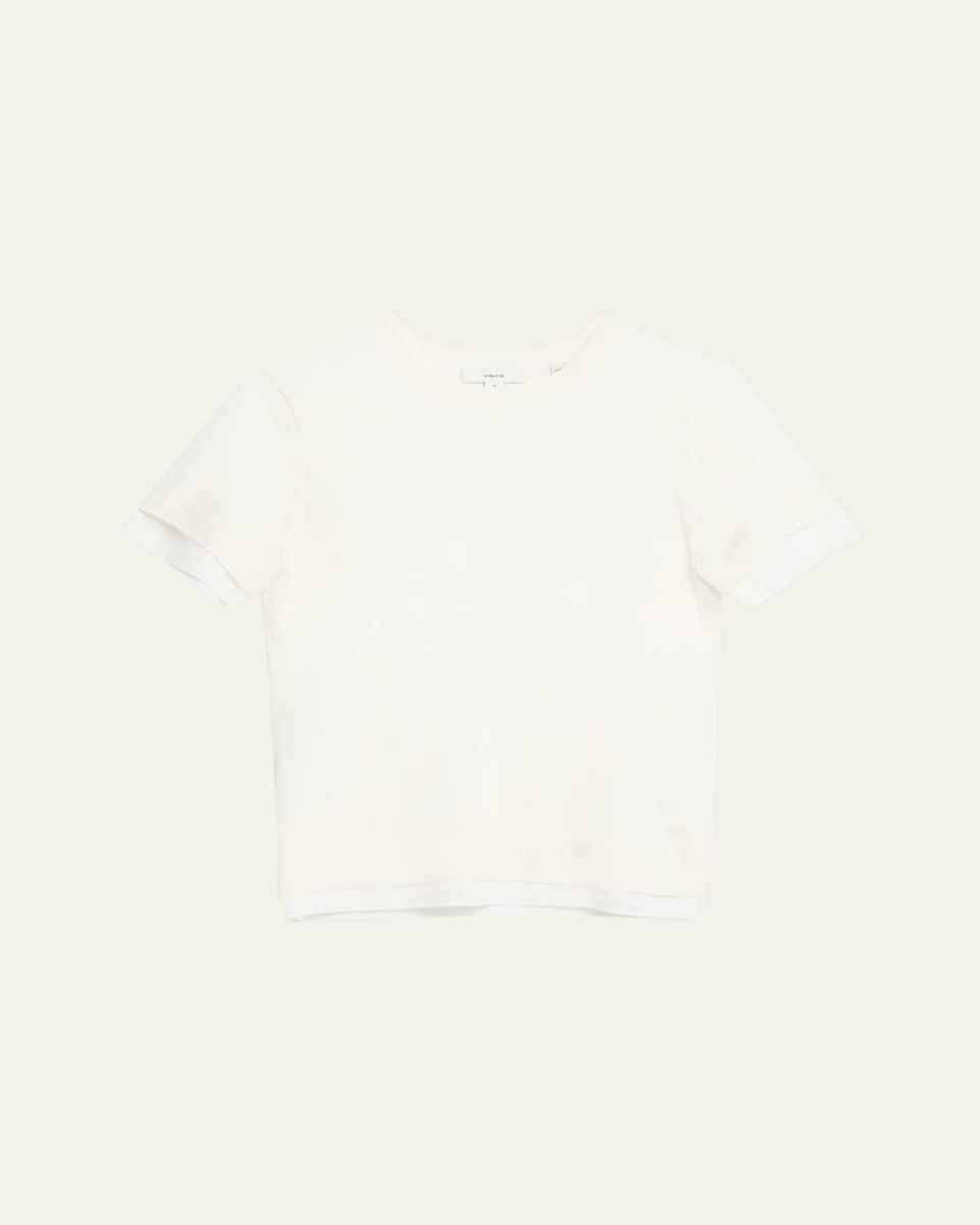 Double-Layer Short-Sleeve T-Shirt